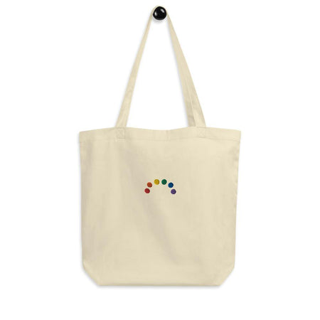 Embroidered Rainbow Tote Bag - pridebanana - 