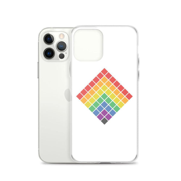 Cubed Rainbow iPhone Case - pridebanana - case, colorful, cube, iphone, love is love, minimalistic, phone, pride, pride flag, queers, rainbow, trans