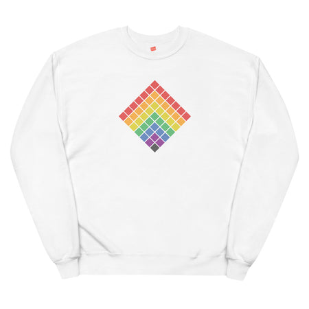 Cubed Rainbow Sweater